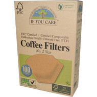 If You Care, Coffee Filters, No. 2 Size, 100 Filters (Discontinued Item)