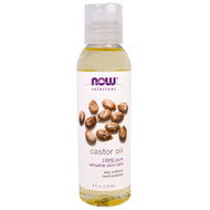 3 PACK of Now Foods, Solutions, Castor Oil, 4 fl oz (118 ml)