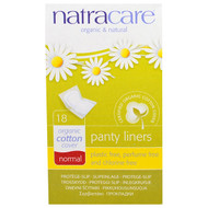 3 PACK of Natracare, Organic & Natural Panty Liners, Normal, 18 Panty Liners