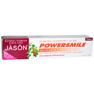 Jason Natural, Powersmile, Antiplaque & Whitening Toothpaste, Cinnamon PowerMint, 6 oz (170 g)