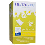 3 PACK of Natracare, Organic & Natural Panty Liners, Long, 16 Liners