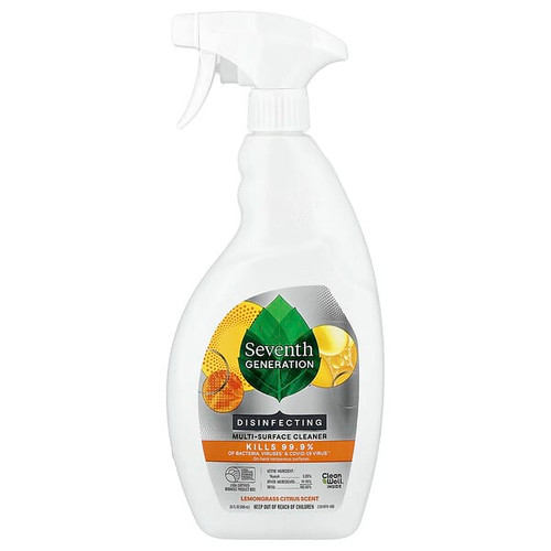 <img alt="Seventh Generation, Disinfecting Multi-Surface Cleaner, Lemongrass Citrus, 26 fl oz (768 ml)" title="Seventh Generation, Disinfecting Multi-Surface Cleaner, Lemongrass Citrus, 26 fl oz (768 ml),732913228102"