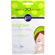 Miss Spa, Brighten, Pre-Treated Gel Eye Masks, 1 Pair