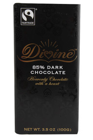Divine Chocolate, Dark Chocolate, Classic - 3.5 oz