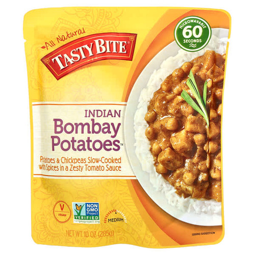 <img alt="Tasty Bite, Indian Bombay Potatoes, Medium, 10 oz (285 g)" title="Tasty Bite, Indian Bombay Potatoes, Medium, 10 oz (285 g),782733000013"