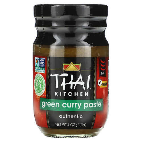 <img alt="Thai Kitchen, Green Curry Paste, Hot, 4 oz (113 g)" title="Thai Kitchen, Green Curry Paste, Hot, 4 oz (113 g),737628004003"