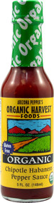 3 PACK of Organic Harvest Foods Arizona Peppers Organic Sauce Chipotle Habanero Pepper -- 5 fl oz