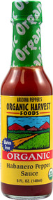 3 PACK of Organic Harvest Foods Arizona Peppers Organic Pepper Sauce Habanero -- 5 fl oz