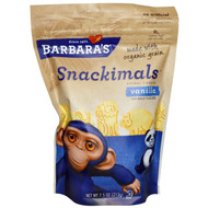 Barbaras Bakery, Snackimals, Animal Cookies, Vanilla, 7.5 oz (213 g)