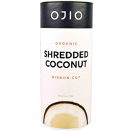 Ojio, Organic Shredded Coconut, Ribbon Cut, 6 oz (170 g)