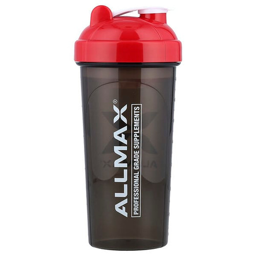 <img alt="ALLMAX, Leak-Proof Shaker, Black-Red, 25 oz (700 ml)" title="ALLMAX, Leak-Proof Shaker, Black-Red, 25 oz (700 ml),665553236414"