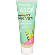 3 PACK of Jason Natural, Soothing 98% Aloe Vera Moisturizing Gel, 4 oz (113 g)