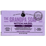 3 PACK of The Grandpa Soap Co Face and Body Bar Soap Witch Hazel Tone -- 4.25 oz