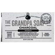 3 PACK of Grandpas, Face & Body Bar Soap, Detoxify, Charcoal, 4.25 oz (120 g)