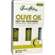 Queen Helene, Hot Oil Treatment, Olive Oil, 3 Tubes, 1 fl oz (30 ml) Each