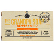 3 PACK OF Grandpas, Face & Body Bar Soap, Nourish, Buttermilk, 4.25 oz (120 g)