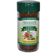 3 PACK of Frontier Co-Op Chili Powder with Cumin Garlic & Oregano -- 2.08 oz