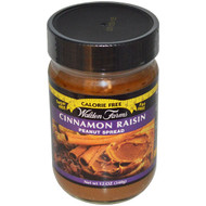 3 PACK of Walden Farms, Peanut Spread, Cinnamon Raisin, 12 oz (340 g)