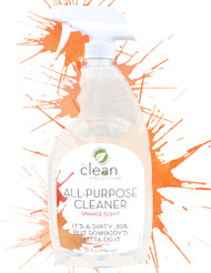Vitaco, - The Clean Collection All Purpose Cleaner - Orange Scent - 32 fl oz (946 mL)