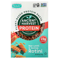 <img alt="Ancient Harvest, Plant-Based Protein Pasta, Red Lentil & Quinoa Rotini, 8 oz (227g)" title="Ancient Harvest, Plant-Based Protein Pasta, Red Lentil & Quinoa Rotini, 8 oz (227g),089125260308"