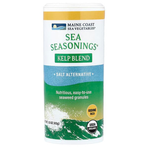 <img alt="Maine Coast Sea Vegetables, Sea Seasonings, Kelp Blend, 1.5 oz (43 g)" title="Maine Coast Sea Vegetables, Sea Seasonings, Kelp Blend, 1.5 oz (43 g),034529123735"