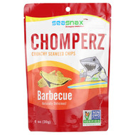 <img alt="SeaSnax, Chomperz, Crunchy Seaweed Chips, Barbecue, 1 oz (30 g)" title="SeaSnax, Chomperz, Crunchy Seaweed Chips, Barbecue, 1 oz (30 g),811201020229"