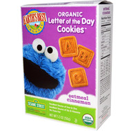 Earths Best, Organic Letter of the Day Cookies, Oatmeal Cinnamon, 5.3 oz (150 g)