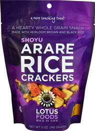 Lotus Foods, Arare Rice Crackers, Shoyu, 5 oz (142g) (Discontinued Item)