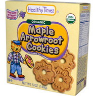 Healthy Times, Organic Arrowroot Cookies, Maple, 5 oz (140 g)