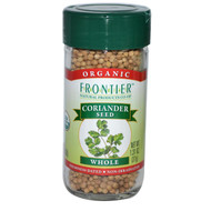 Frontier Natural Products, Organic Coriander Seed Whole, European Grown, 1.31 oz (37 g)
