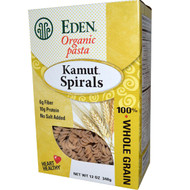3 PACK of Eden Foods, Organic Pasta, Kamut Spirals, 12 oz (340 g)