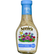 Annies Naturals, Lite, Poppy Seed Dressing, 8 fl oz (236 ml)
