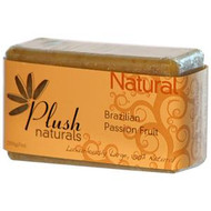 Plush Naturals, Natural, Brazilian Passion Fruit, Bar Soap, 7 oz (200 g)(5 PACK)