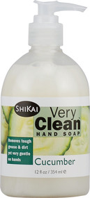3 PACK of Shikai Very Clean Liquid Hand Soap Cucumber -- 12 fl oz