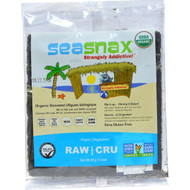 3 PACK OF SeaSnax, Organic Raw Seaweed, 1.0 oz (28 g)