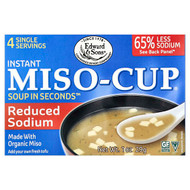 <img alt="Edward & Sons, Instant Miso-Cup, Reduced Sodium, 4 Envelopes, 1 oz (29 g)" title="Edward & Sons, Instant Miso-Cup, Reduced Sodium, 4 Envelopes, 1 oz (29 g),043182000918"