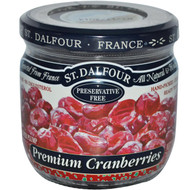 3 PACK of St. Dalfour, Super Plump Premium Cranberries, 7 oz (200 g)
