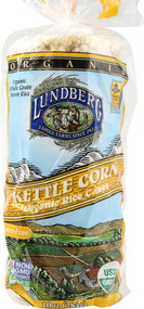 3 PACK of Lundberg Organic Rice Cakes Kettlecorn -- 10 oz
