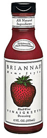 3 PACK of Briannas Home Style Dressing Blush Wine Vinaigrette -- 12 fl oz