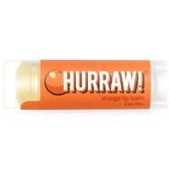 3 PACK of Hurraw! Balm, Lip Balm, Orange, .15 oz (4.3 g)