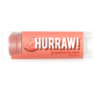 3 PACK of Hurraw! Balm, Lip Balm, Grapefruit, .15 oz (4.3 g)