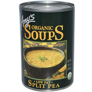 3 PACK of Amys Organic Soup Low Fat Split Pea -- 14.1 fl oz
