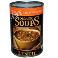 3 PACK of Amys Organic Soup Light in Sodium Lentil -- 14.5 fl oz