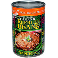 3 PACK of Amys Organic Refried Beans Traditional Light in Sodium -- 15.4 oz