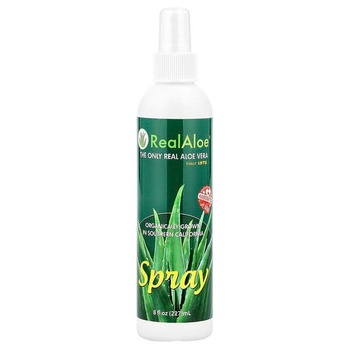 <img alt="Real Aloe, Aloe Vera Spray, 8 fl oz (227 ml)" title="Real Aloe, Aloe Vera Spray, 8 fl oz (227 ml),038435410088"