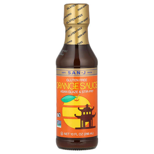 <img alt="San-J, Orange Sauce, Asian Glaze & Stir-Fry, Gluten Free, 10 fl oz (296 ml)" title="San-J, Orange Sauce, Asian Glaze & Stir-Fry, Gluten Free, 10 fl oz (296 ml),075810180259"