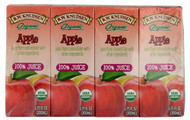 3 PACK of R.W. Knudsen Family Organic Juice Apple -- 4 Boxes