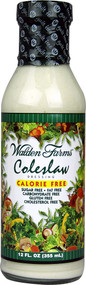 3 PACK of Walden Farms Calorie Free Dressing Coleslaw -- 12 fl oz
