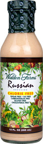 3 PACK of Walden Farms Calorie Free Dressing Russian -- 12 fl oz