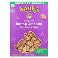 <img alt="Annies Homegrown, Organic Baked Bunny Graham Snacks, Chocolate Chip, 7.5 oz (213 g)" title="Annies Homegrown, Organic Baked Bunny Graham Snacks, Chocolate Chip, 7.5 oz (213 g),013562000180"